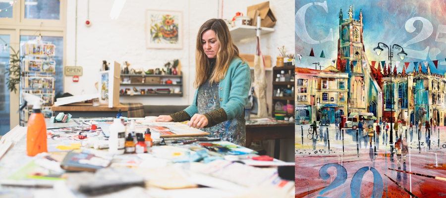 Chestnuts Bed & Breakfast - Meet the Makers at New Brewery Arts, Cirencester New Brewery Arts Tracey Blog