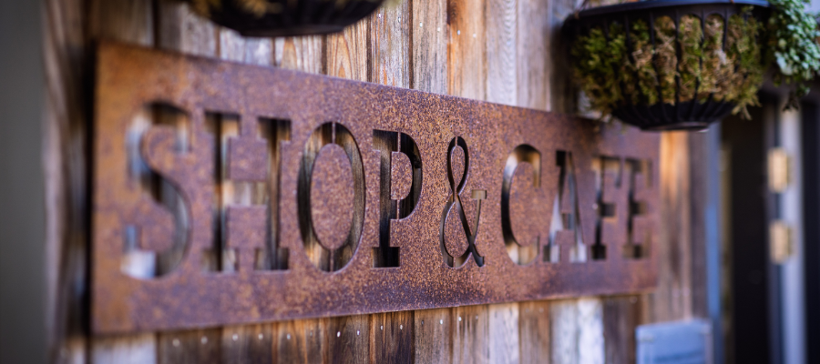 Blockley Cafe Sign